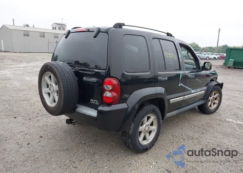 2006 Jeep Liberty Limited Edition из США, поврежденный, VIN 1J8GL58K96W156335